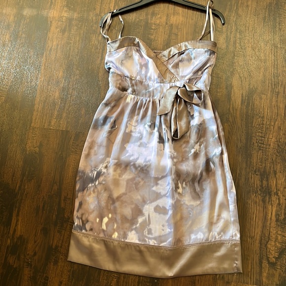 People and mauve RW&Co silky dress - Picture 1 of 7